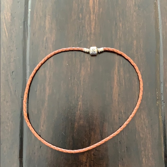 Pandora Jewelry - Pandora Double Wrap Leather Bracelet